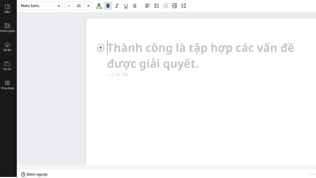 Cách làm câu hỏi trắc nghiệm trên Canva 1